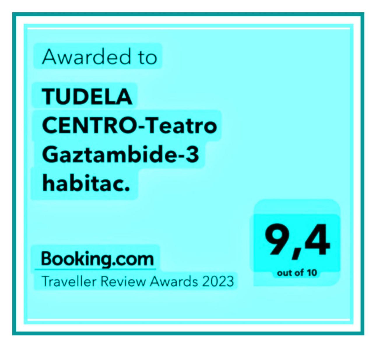 Апартаменты Tudela Centro-Teatro Gaztambide-3 Habitac. Экстерьер фото